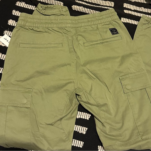 Workwear Green Slim Fit Cargo Pants PacSun PacSun S - Picture 4 of 4